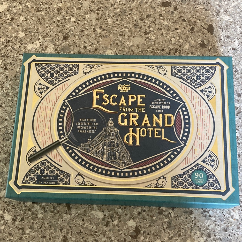 Escape from the Grand Hotel Puzzle Game